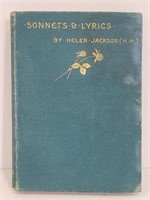 1886 Sonnets & Lyrics by Helen Jackson H.H.