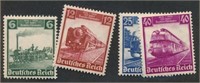 GERMANY #459-462 MINT VF-EXTRA FINE NH