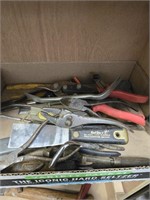 Tray of assorted tools