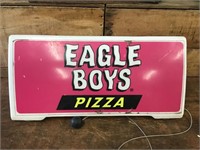 Original Eagle Boys Plastic Vehicle Roof Sign