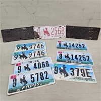 Wyoming License Plates
