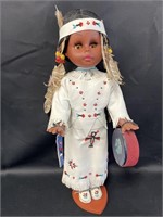 Vintage Carlson Doll, Indian princess
