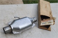 New in box catalytic  converter.