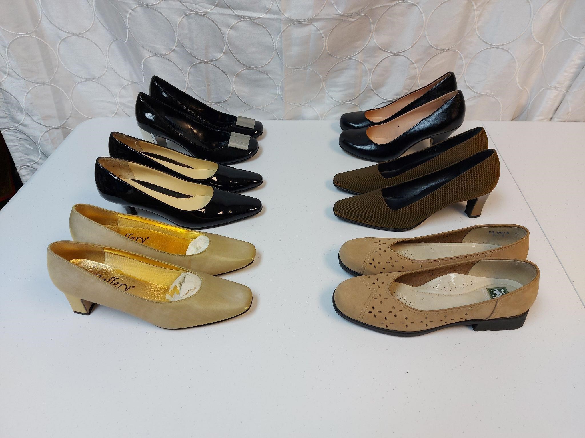 7 Pairs of Ladies Shoes Size 7