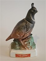 VTG 1970 EZRA BROOKS QUAIL DECANTER-EMPTY