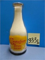 Double Sided WWII Gustafson Brothers Dairy,