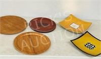 retro platters & trays