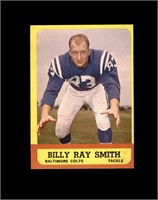1963 Topps #9 Bill Ray Smith EX to EX-MT+