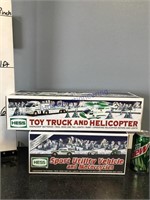 Hess Helicopter semi & SUV