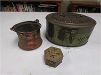 brass & copper items