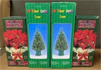 4 - Fiber Optic Christmas Trees