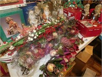 Christmas Lot Large- Ribbon, Gift Bags, Trinket