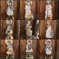 Lot of Tall Holly Hobbie Figurines - See Pics!