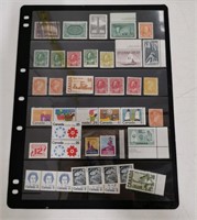 canada used, mint NH, unused stamp collection