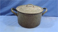 Green Enameled Stock Pot