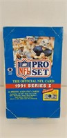 1991 Pro Set Football Card Box Factory Sealed