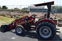 USED 2005 CASE DX35 FOUR WHEEL DRIVE TRACTOR