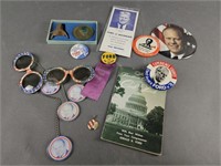 Gerald Ford Pinback Buttons & More