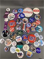 Lot Of Political Pins