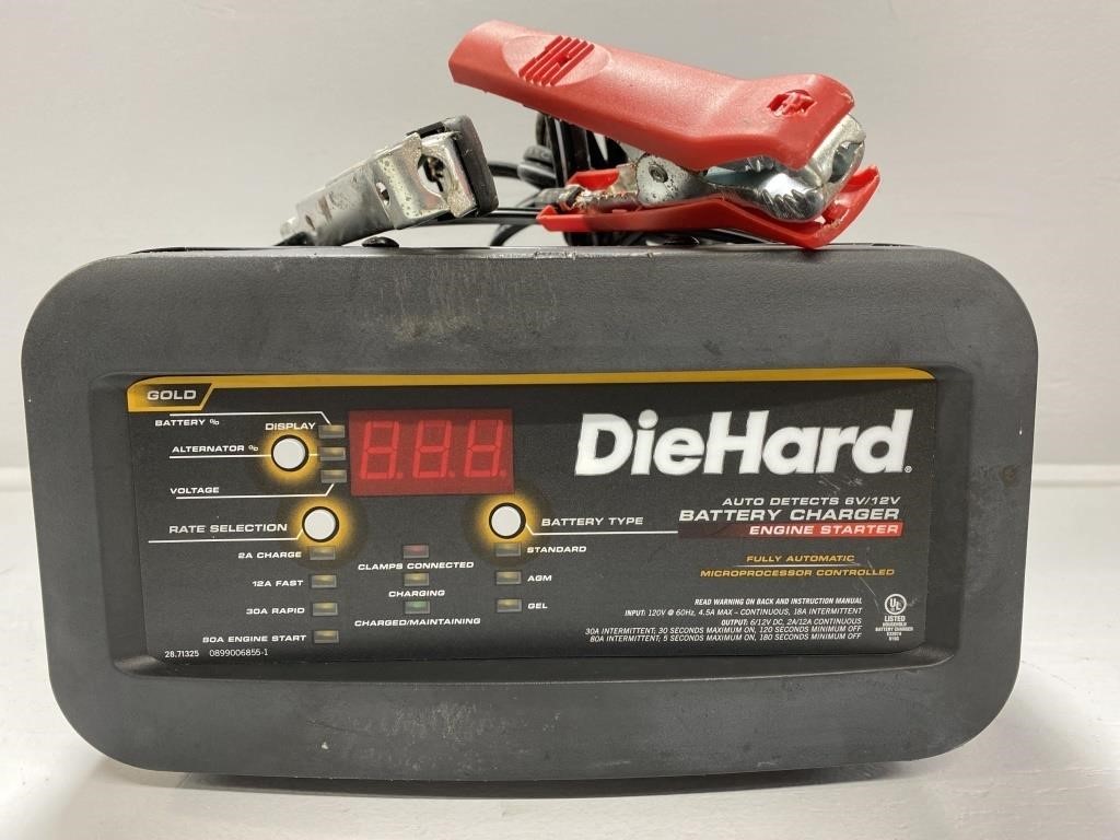 Diehard- Battery Charger/Engine Starter