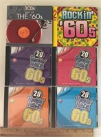 (6)CD's-"60's"