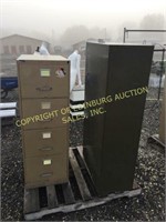 (2) METAL FILING CABINETS