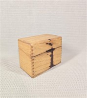 Wooden Recipe/Storage Box