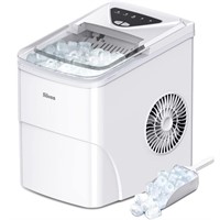 Silonn Ice Makers Countertop  9 Bullet Ice Cubes