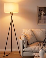 Lightdot 66IN Black Tripod Floor Lamp  Vintage Sta