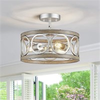 XINGQI 3-Lights Modern Ceiling Light Fixture Brush