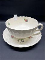 Copeland Spode floral cup & saucer