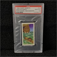 PSA 10 1959 Bartholomew Buccaneers Card