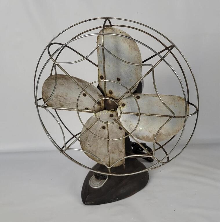 Vintage Eskimo Metal Fan