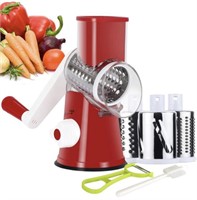 MANUAL ROTARY CHEESE GRATER 9IN