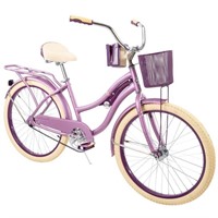 Huffy 24" Nel Lusso Girls' Cruiser Bike | Purple