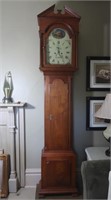 Antique Grandfather Clock Norton Dial restored