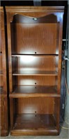 (F) Bookcase w/ Storage & Lights (32"×79"×17")
