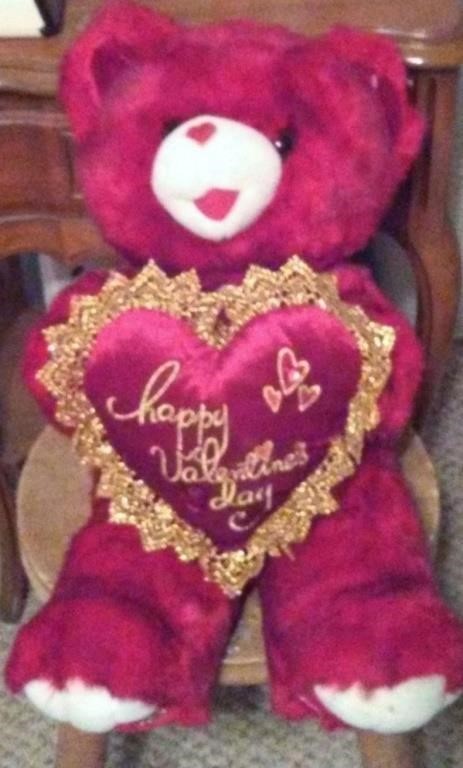 Dan Dee 22" Valentine Bear "Happy Valenti"