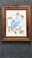 Norman Rockwell Picture 16x18