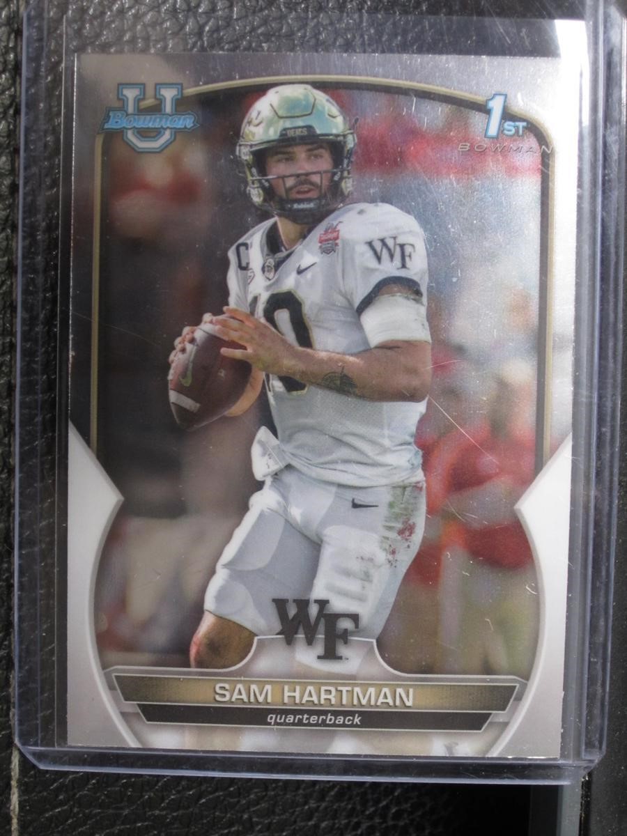 2022 BOWMAN CHROME SAM HARTMAN 1ST RC