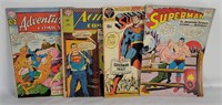 4 Vtg Superman Comics #164, 240 Etc.