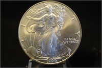 2000 1oz .999 Pure Silver Eagle