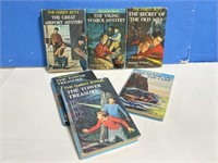 6 Hardy Boys Hardcover Books