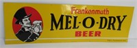 Rare NOS 1950's Frankenmuth Mel-O-Dry Beer Sign.
