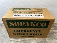 One Case (14 Meals) Sopakco Emergency Ration Meals