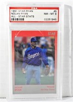 1991 STAR RYAN - NOLAN RYAN PSA 8