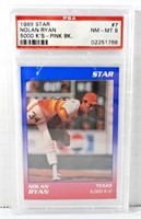 1989 STAR NOLAN RYAN PSA 8