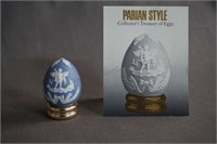 Franklin Mint Parian Porcelain Collector Egg