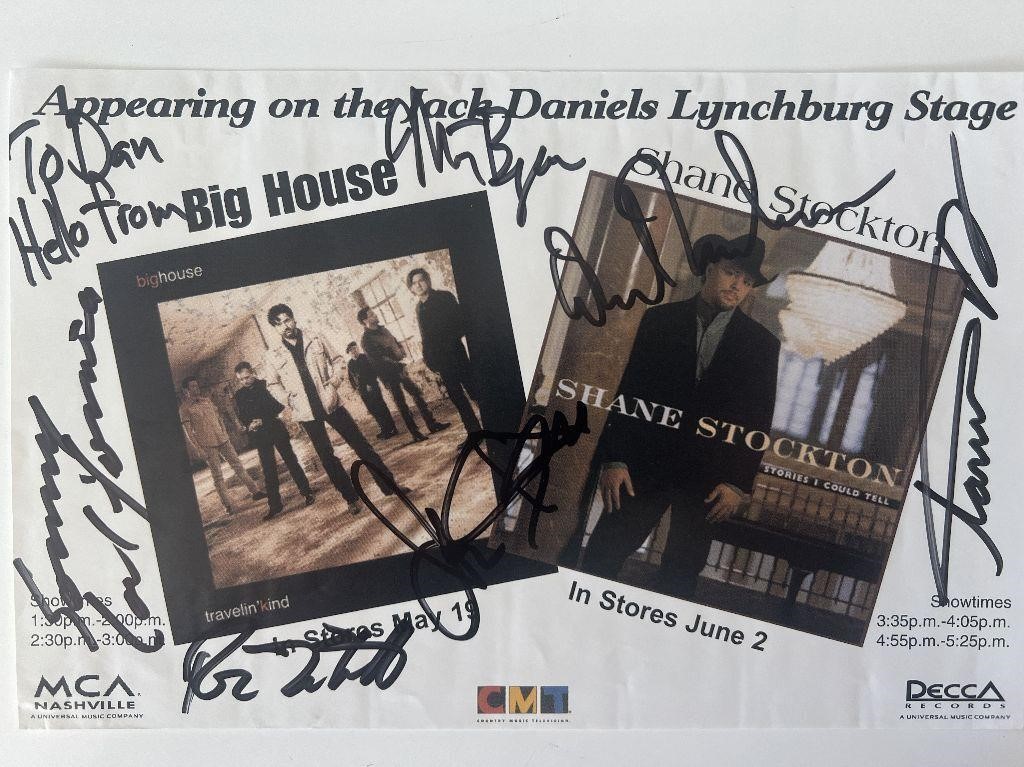 Autographed Albums, Photos, and Posters - Movie, Music & TV