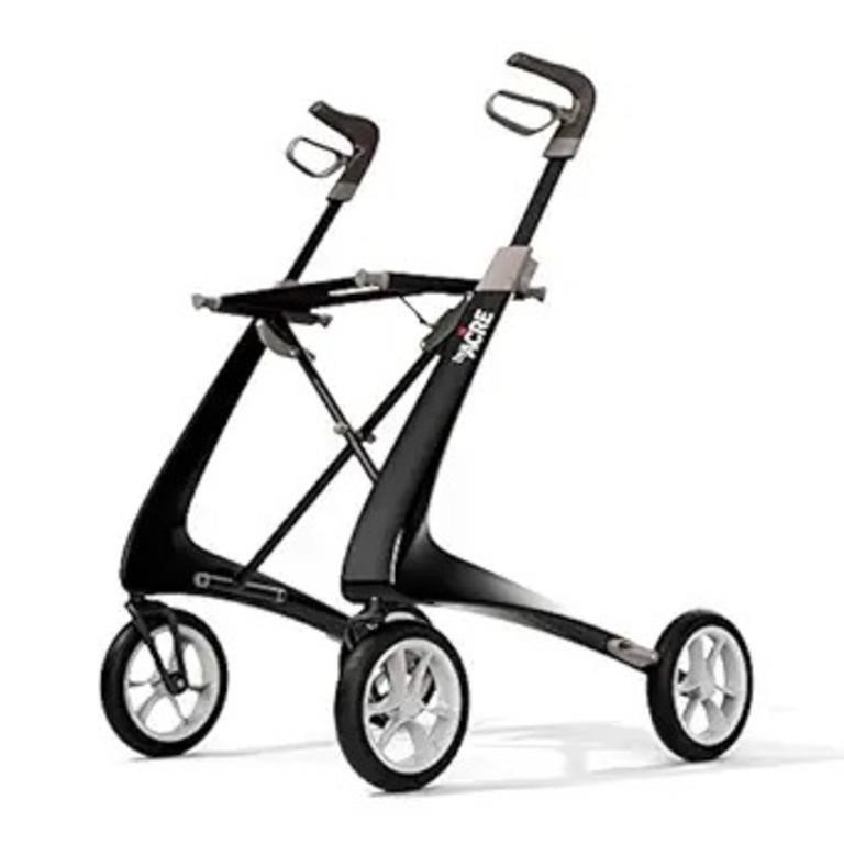 Byacre Carbon Ultralight Rollator Walker With